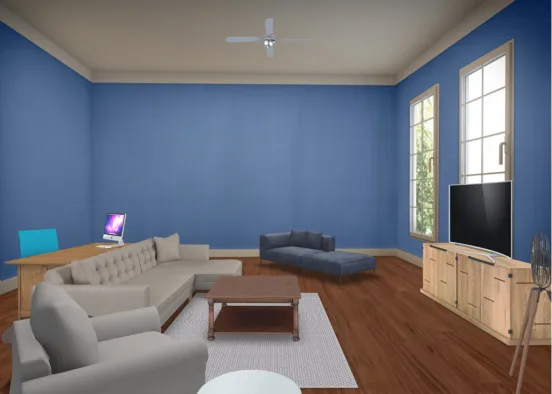 # apartment living room Design Rendering