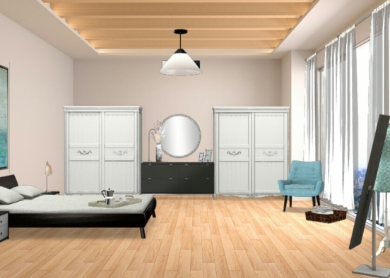 Elegant bedroom 💅 Design Rendering