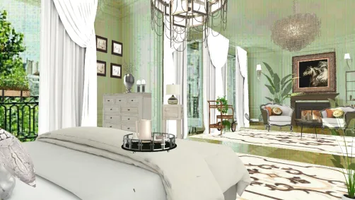 Victorian style home with beautiful neutral colors included