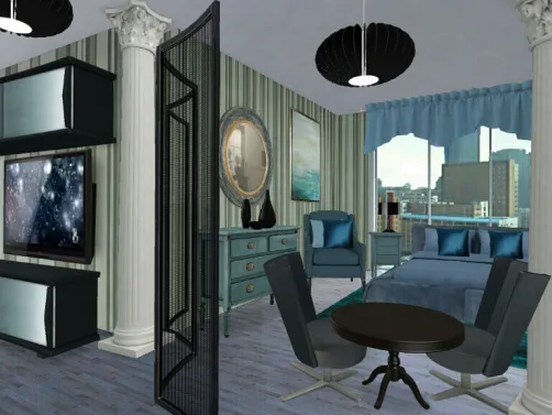 Suite  Canadá black and blue  