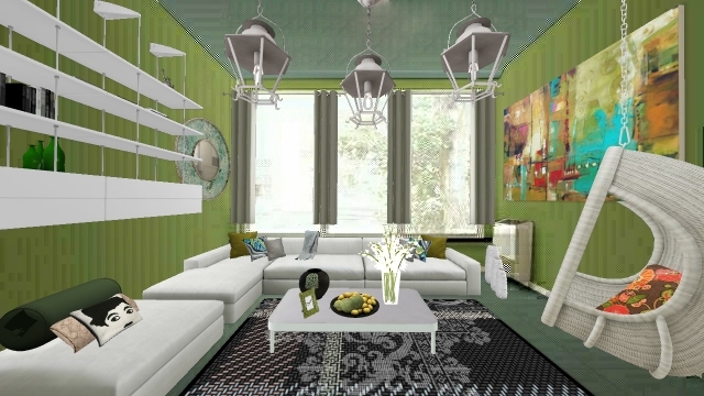 Green room Design Rendering