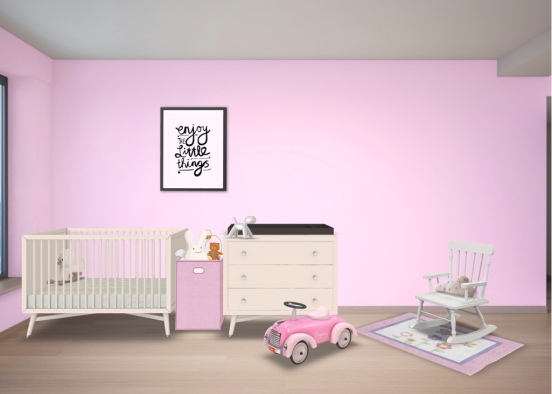 Baby nursery x Design Rendering