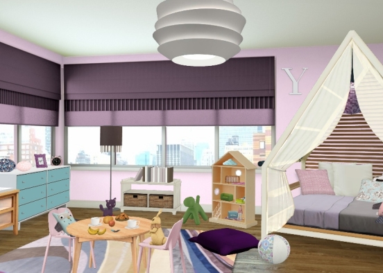Chambre #10 Little Girl 😊 Design Rendering