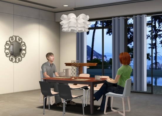 A coffee with love Design Rendering