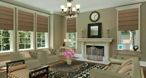 Past Project (Traditional Living Room Design 3)