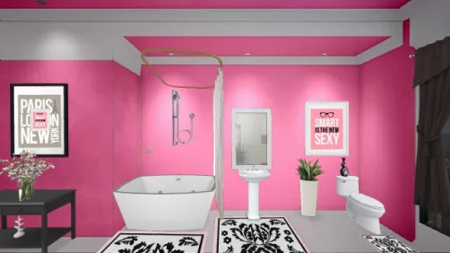 Pink water