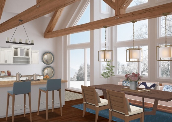 country kitchen by adiengaluh Design Rendering