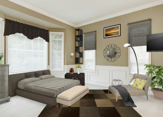 Bedroom getaway Design Rendering
