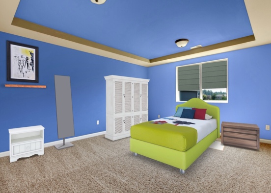 Mark joshua bedroom Design Rendering