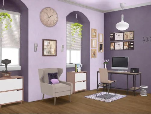 Purple office