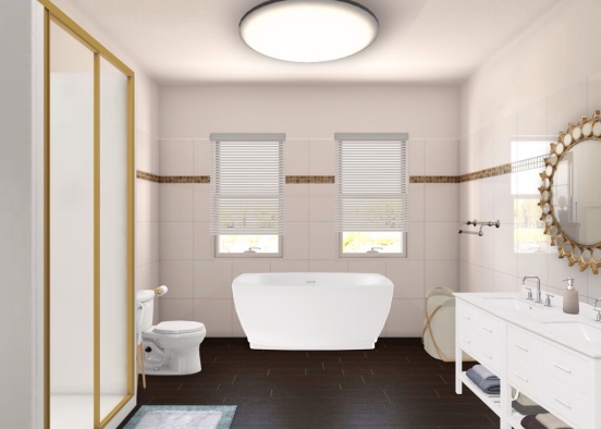 Winter retreat - Bathroom Design Rendering