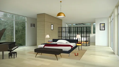 Rich bedroom