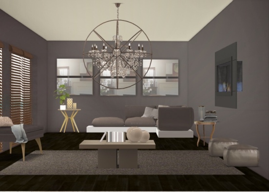 The lounge Design Rendering