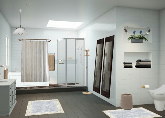 Leen's Bathroom Design Rendering