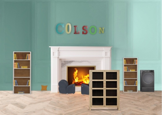 Colsons room. Design Rendering