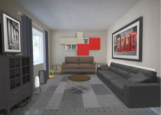 living room X Design Rendering