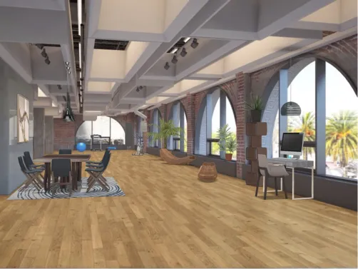 Open space apartment
