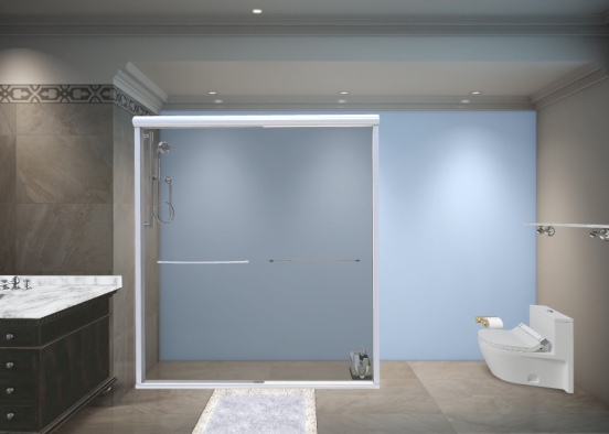Upscale bathroom pt 2 Design Rendering