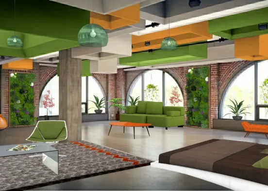 Green Living Design Rendering