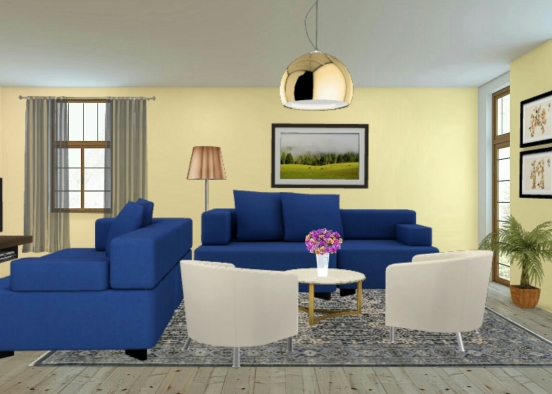 Sala de estar4 Design Rendering