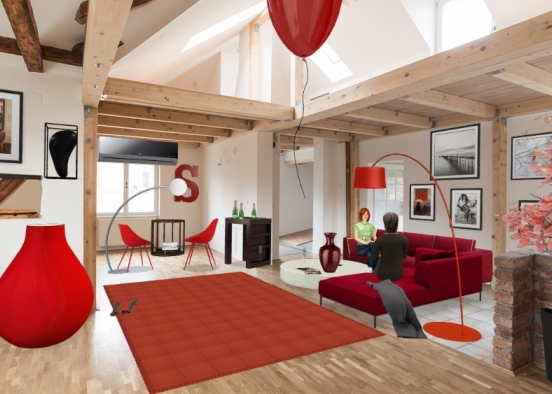 MY RED LIVING BEUTY Design Rendering