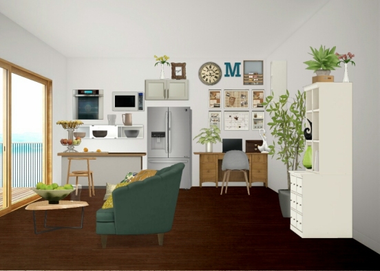 Mini-room. Design Rendering