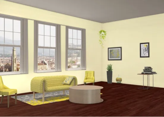 yellow and pretty  Design Rendering