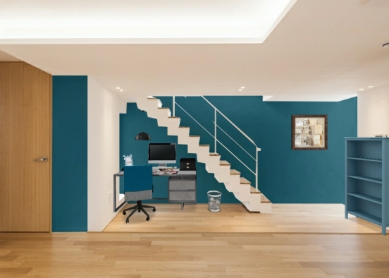 Stair office Design Rendering