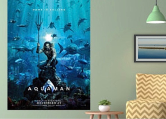 Aquaman Room Design Rendering