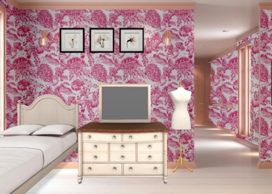Country pink Design Rendering