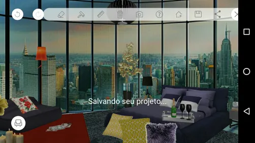 Perdi vários projetos pq fica salvando salvando... E não salva. Tirei um print e fiquei aguardando até finalizar sem salvar 😟😢