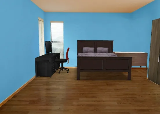 Miles' Bedroom Design Rendering