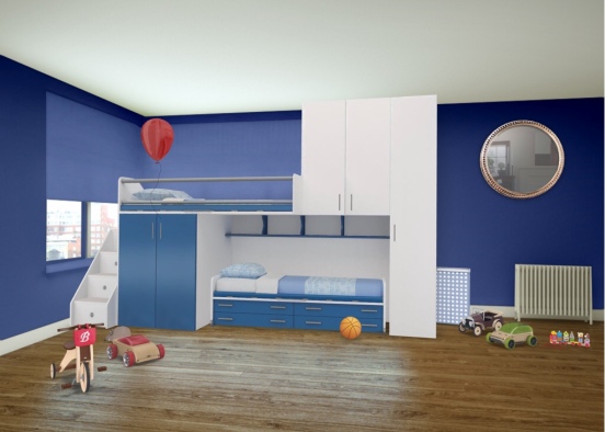 quarto infantil ❤️💕🤩 Design Rendering