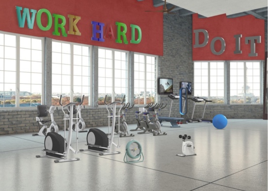 YA’ WORK OUT  Design Rendering