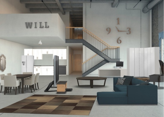 Will’s studio  Design Rendering