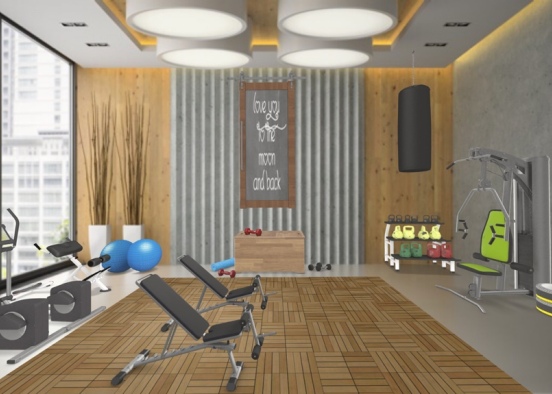 Our Gym Design Rendering