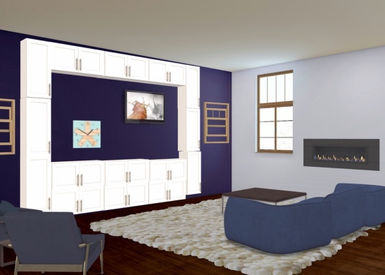 Croll family room  Design Rendering