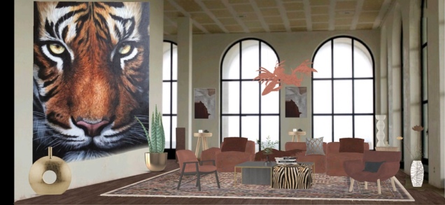 vintage tiger lounge