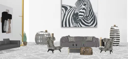 The zebra room