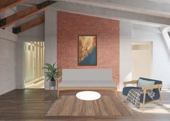 Living Room #2 Design Rendering