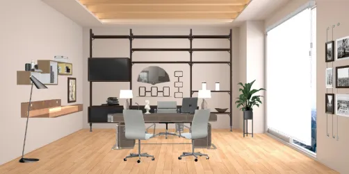 Office Decorated 