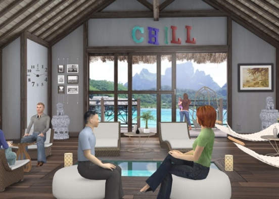 relax and chill  Design Rendering