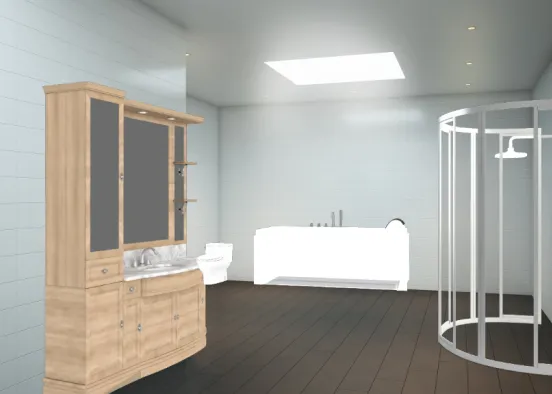 Dream bathroom Design Rendering
