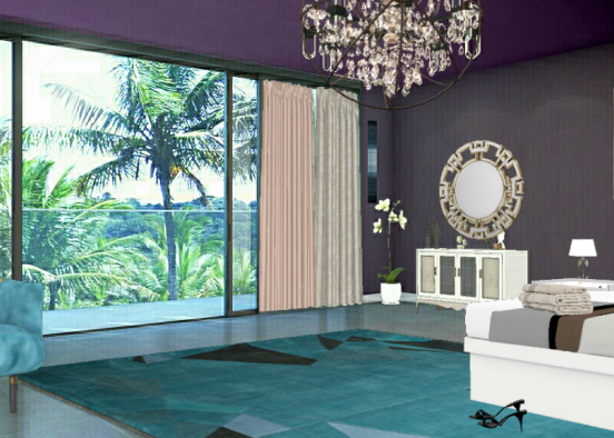 Hawaii room  Design Rendering