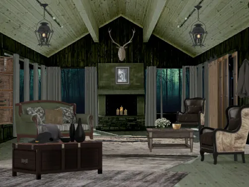 Creepy Cabin in the Woods