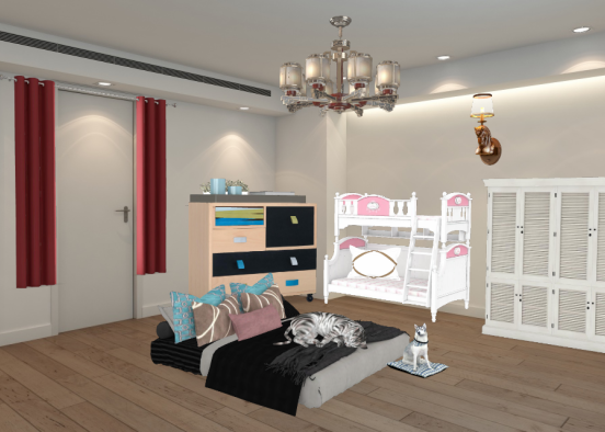IDK Bed room look so Lol Design Rendering