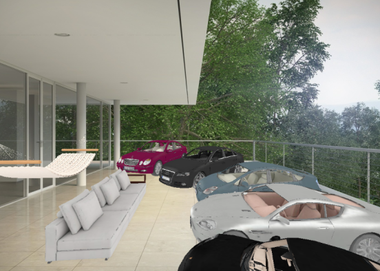 Where You Can Sit and Just Stare at Your Cars Design Rendering