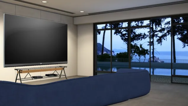 Oceanside TV Room
