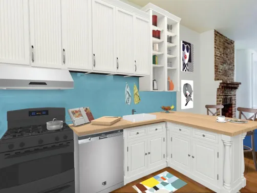 Euclid condo kitchen