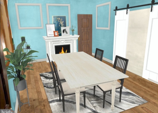 Capitol Hill classic remodel - dining room  Design Rendering